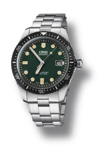 Oris Divers Sixty-Five Green