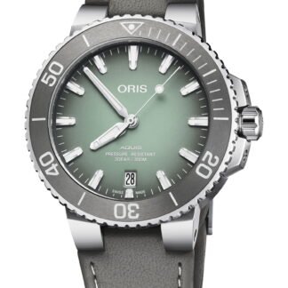 Oris Aquis Date Green