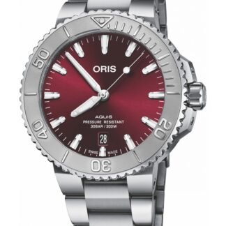 Oris Aquis Date Relief Red