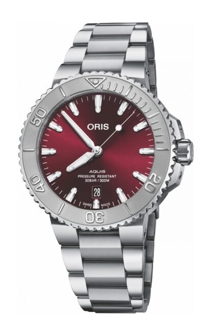 Oris Aquis Date Relief Red