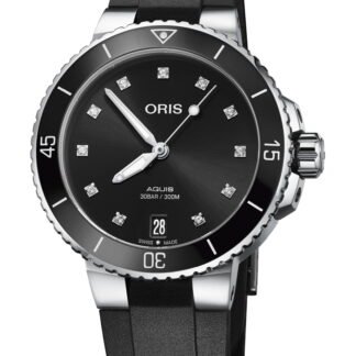 Oris Aquis Date Diamonds Black