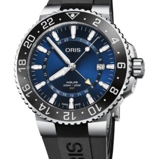 Oris Aquis Gmt Date Blue