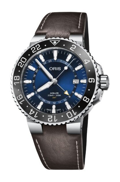 Oris Aquis Gmt Date Blue