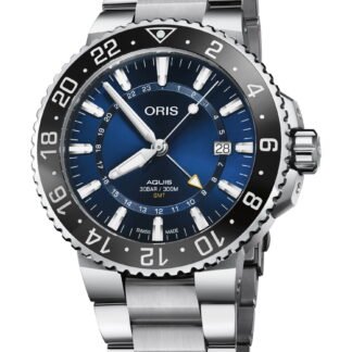 Oris Aquis Gmt Date Blue
