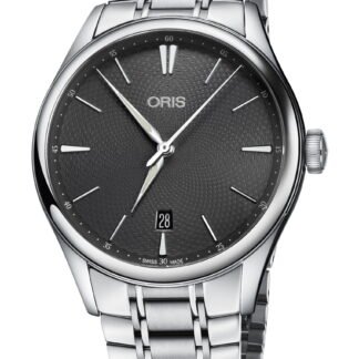 Oris Artelier Date Gray
