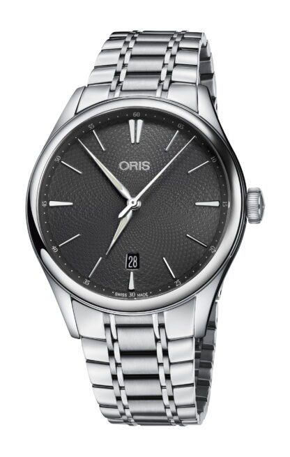Oris Artelier Date Gray