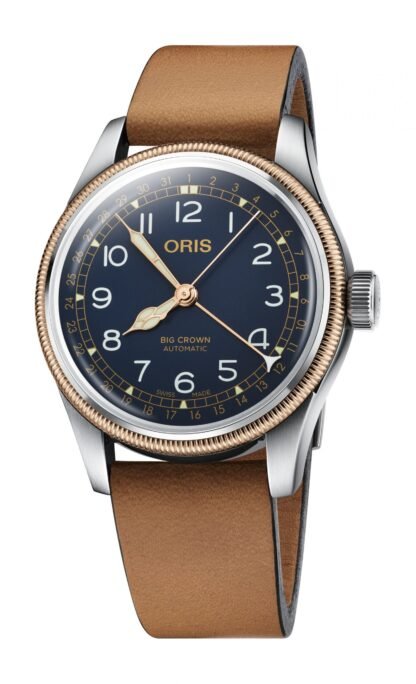 Oris Big Crown Pointer Date Blue