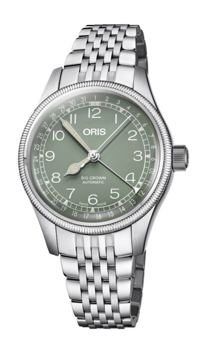 Oris Big Crown Pointer Date Green