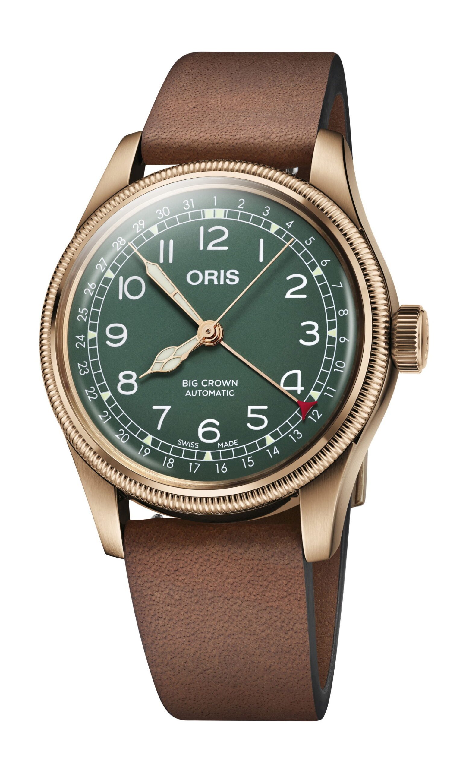 Oris Big Crown Pointer Date 80Th Anniversary Edition Green