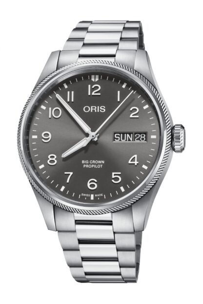 Oris Big Crown Propilot Big Day Date Gray