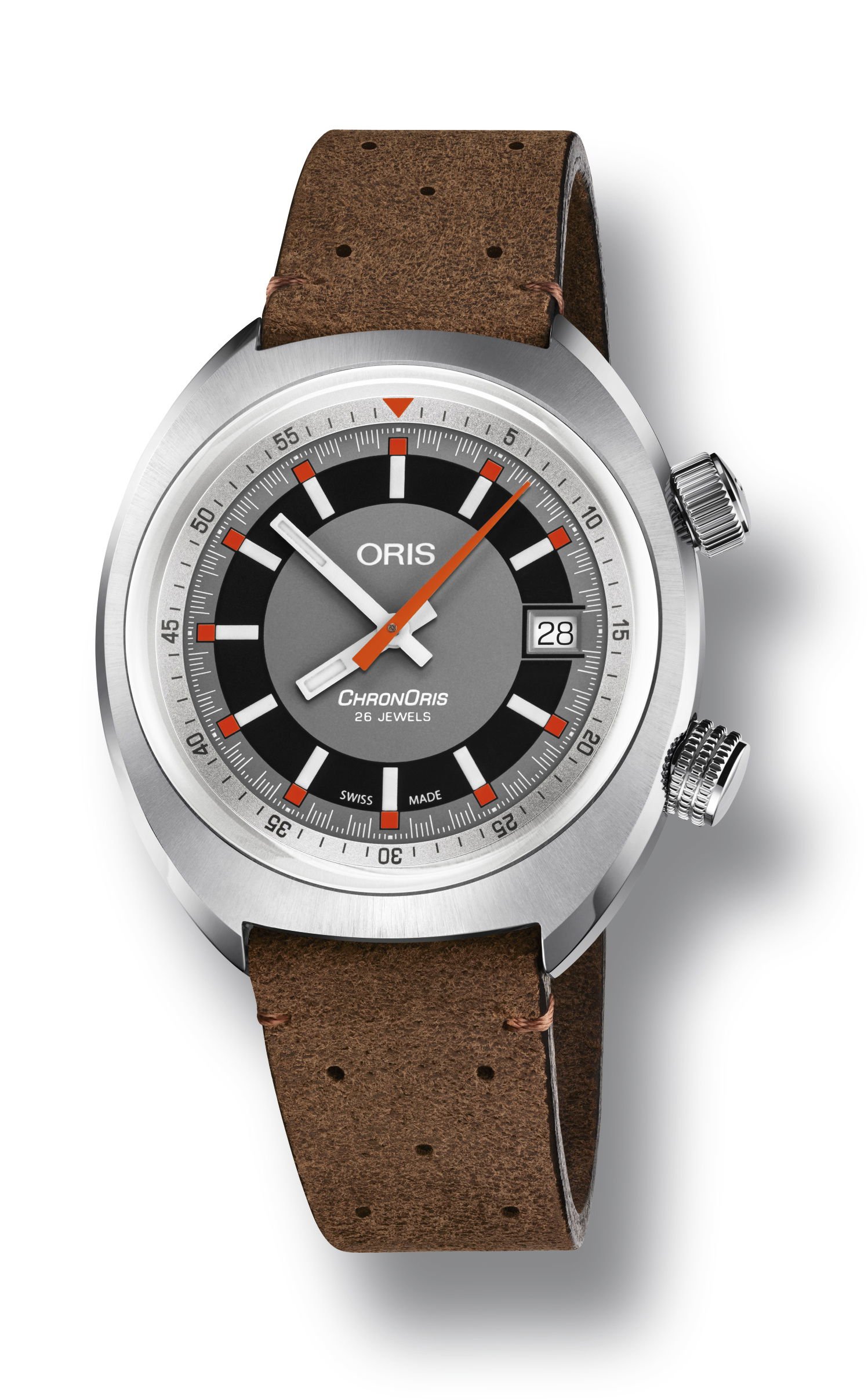 Oris Chronoris Date Gray