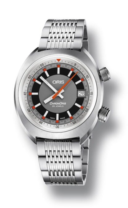 Oris Chronoris Date Gray