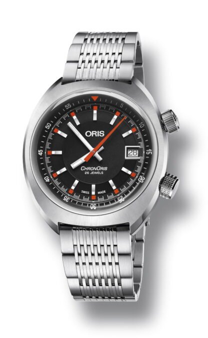 Oris Chronoris Date Black