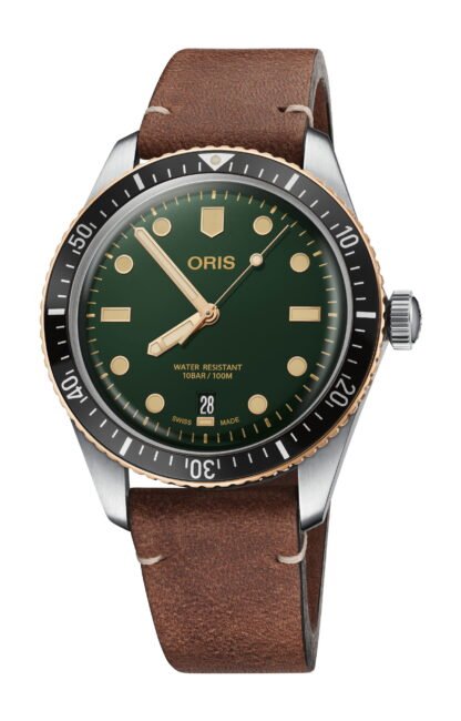 Oris Divers Sixty-Five Green