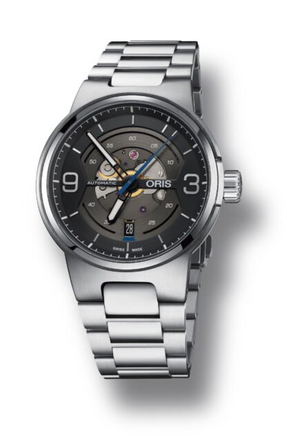 Oris Willimas Engine Date Black