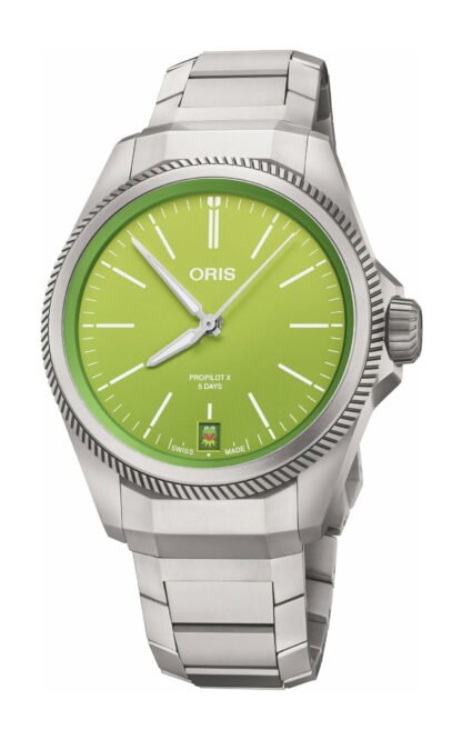 Oris Propilot X Kermit Edition Green