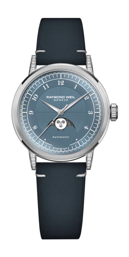 Raymond Weil Millesime Moon Phase Ladies Blue