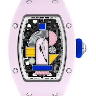 Richard Mille Rm 07-01 Automatic Winding Coloured Ceramics Blush Pink Artistic Dial, Pink