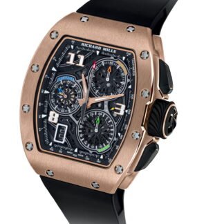Richard Mille Rm 72-01 Automatic Winding Lifestyle Flyback Chronograph Red Gold Black