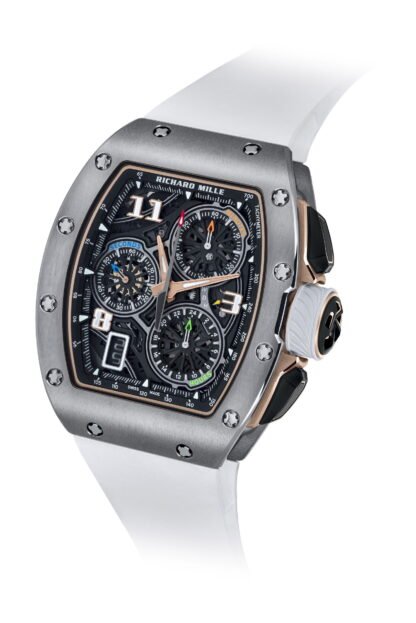 Richard Mille Rm 72-01 Automatic Winding Lifestyle Flyback Chronograph Titanium Black