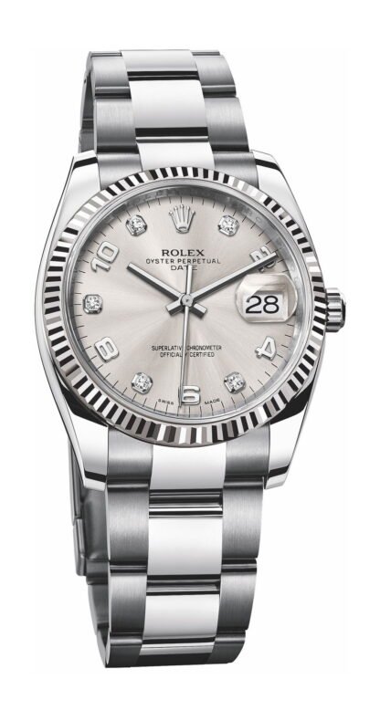 Rolex Datejust 34 Silver