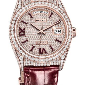 Rolex Day-Date 36 Red, White