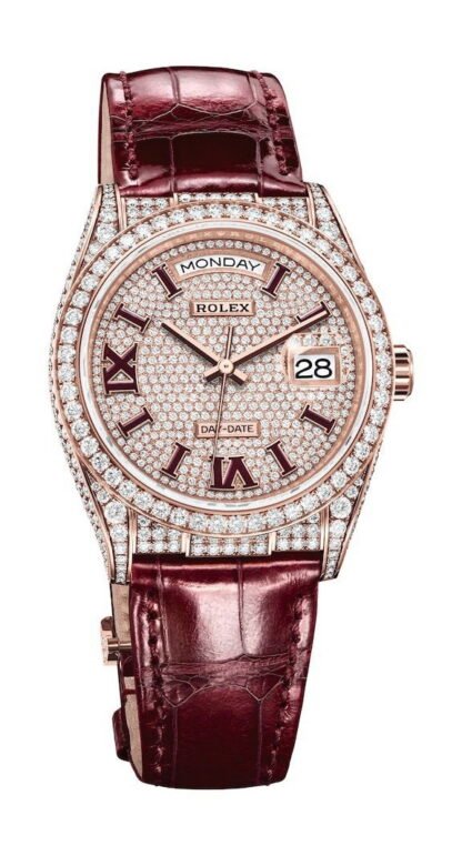 Rolex Day-Date 36 Red, White