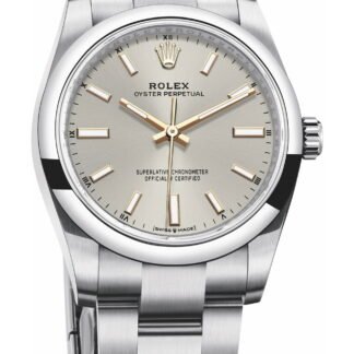 Rolex Oyster Perpetual 34 Silver