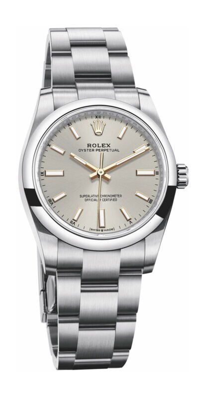 Rolex Oyster Perpetual 34 Silver