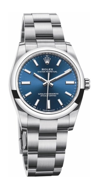 Rolex Oyster Perpetual 34 Blue