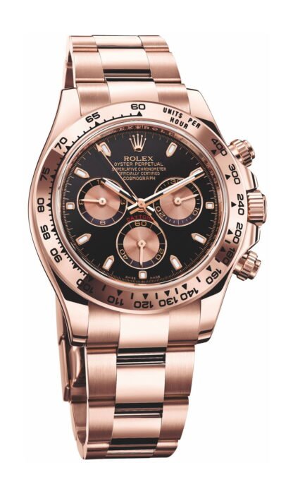 Rolex Cosmograph Daytona Black, Pink