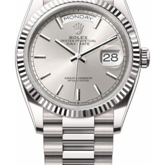 Rolex Oyster Perpetual Day-Date 36 Silver