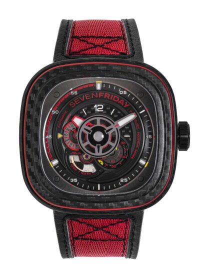 Sevenfriday P3C/04 Red Carbon Black