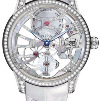 Ulysse Nardin Classico Lady Skeleton Tourbillon Silver, White