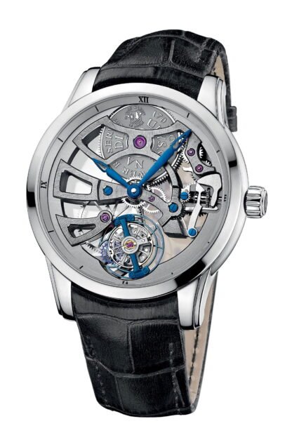 Ulysse Nardin Classico Skeleton Tourbillon Silver