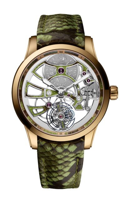 Ulysse Nardin Classico Skeleton Tourbillon Green, Silver