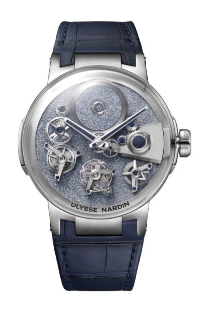 Ulysse Nardin Executive Free Wheel Blue