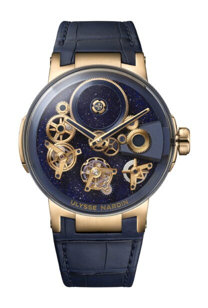 Ulysse Nardin Executive Free Wheel Blue