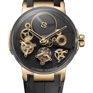 Ulysse Nardin Executive Tourbillon Free Wheel Black, Gold