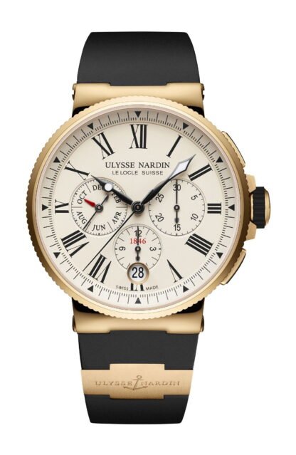 Ulysse Nardin Marine Chronograph White