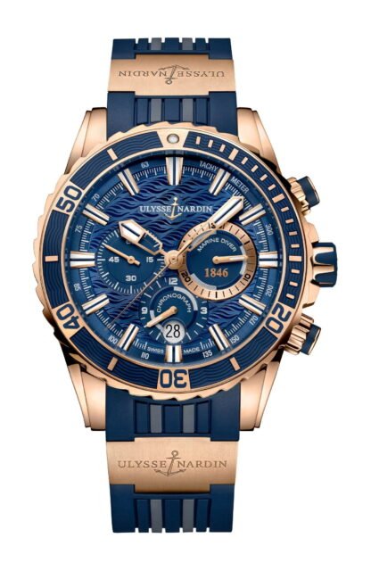 Ulysse Nardin Marine Diver Chronograph Blue