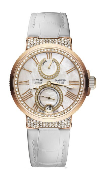 Ulysse Nardin Marine Lady Chronometer White