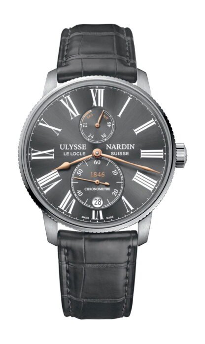 Ulysse Nardin Marine Torpilleur Gray