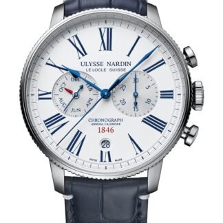 Ulysse Nardin Marine Torpilleur Annual Chronograph White