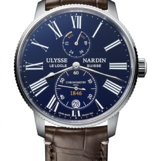 Ulysse Nardin Marine Torpilleur Blue Enamel Blue