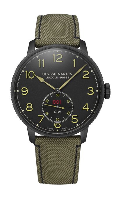 Ulysse Nardin Marine Torpilleur Military Black