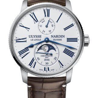 Ulysse Nardin Marine Torpilleur Moonphase White