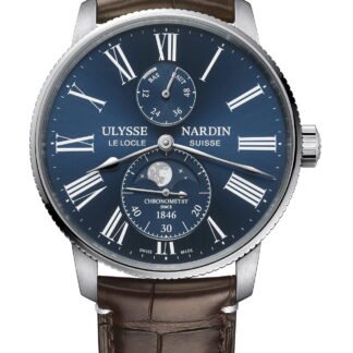 Ulysse Nardin Marine Torpilleur Moonphase Blue