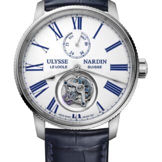 Ulysse Nardin Marine Torpilleur Tourbillon Grand Feu White