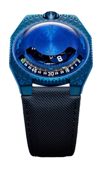 Urwerk Ur-100V Time And Culture Ii Blue